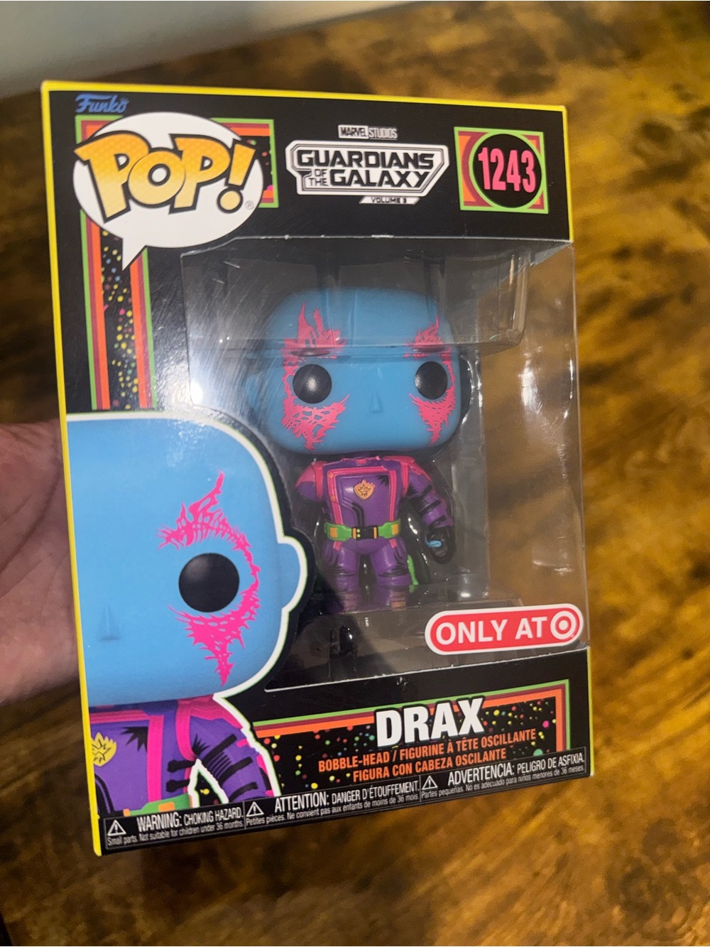 Drax Guardians of The Galaxy Funko Pop #1243